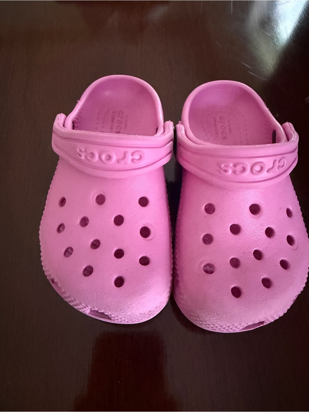 CROCS Kids Pink Classic Clog